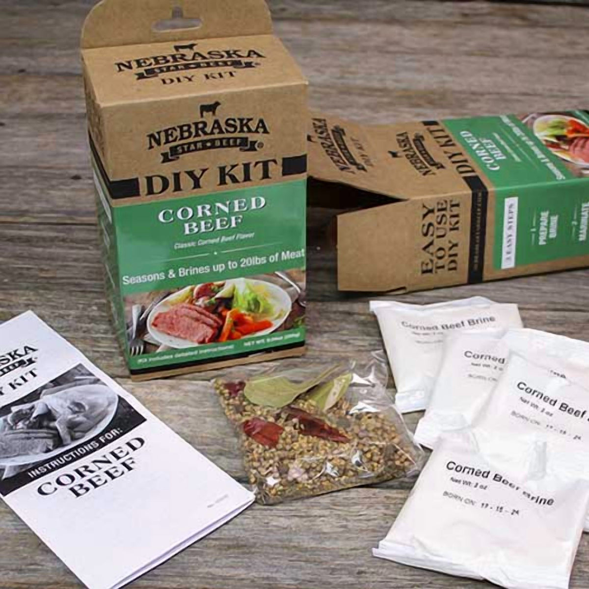 Corned Beef Brine & Seasoning Kit