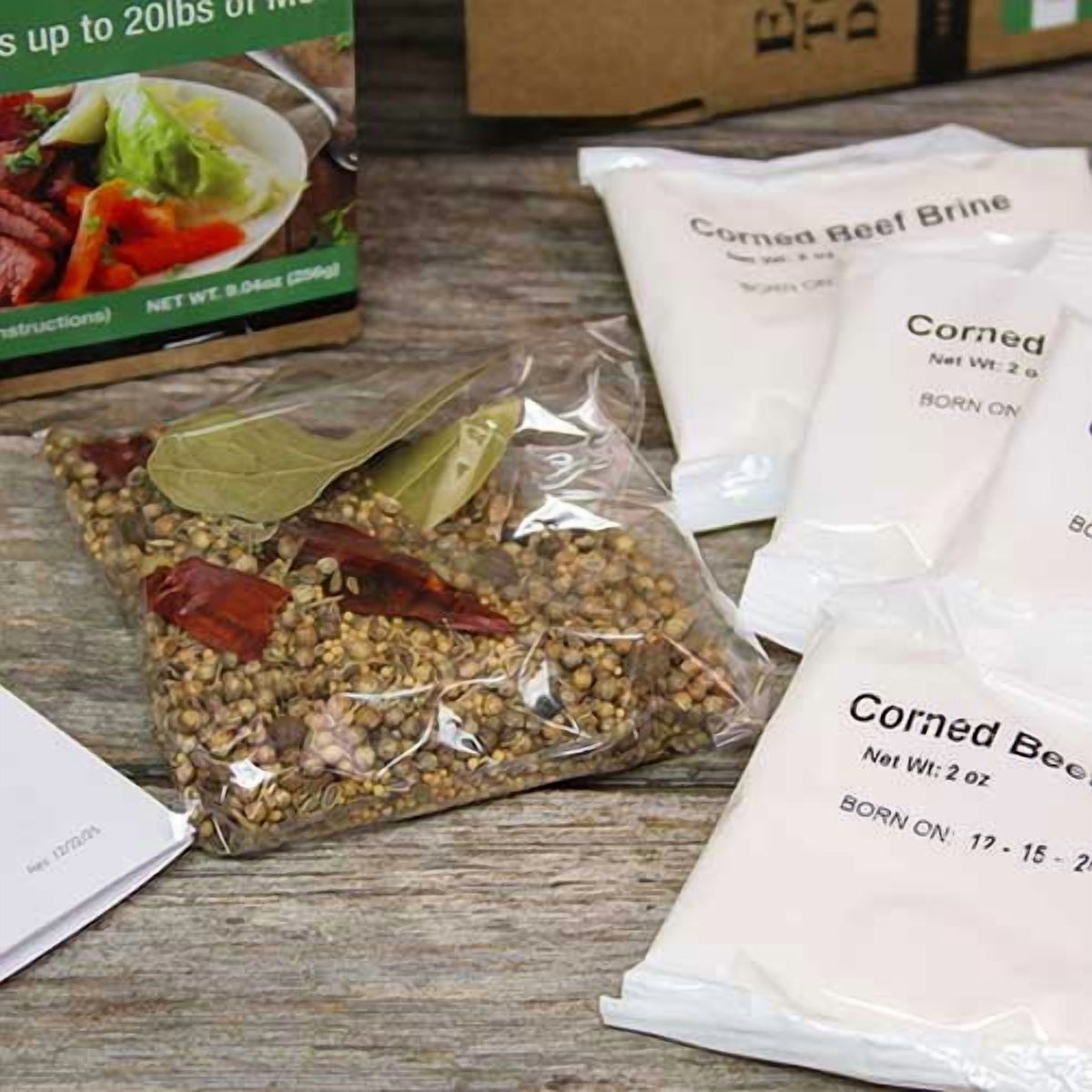 Corned Beef Brine & Seasoning Kit