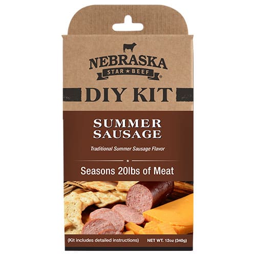Summer Sausage DIY Seasoning Kit with Casing