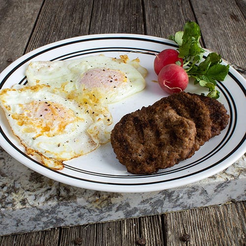 sausage patties