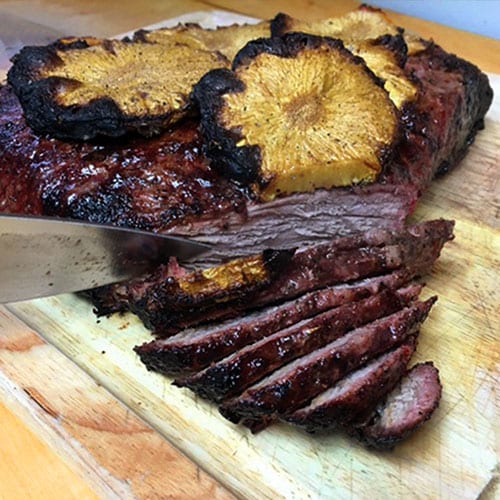 brisket with pineapple