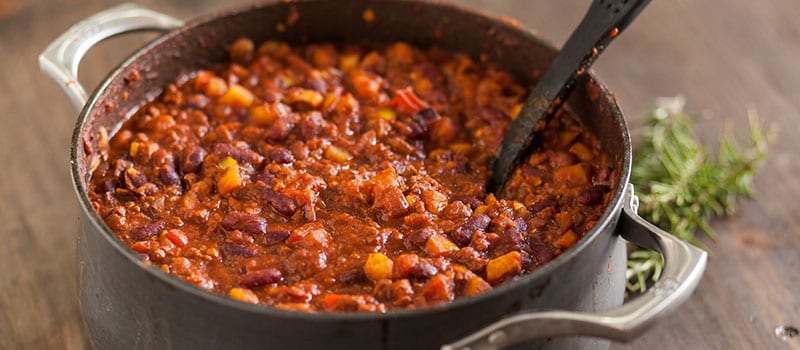 croc-pot chili