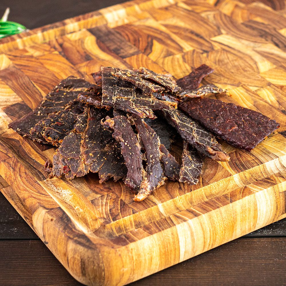 slab jerky out of package