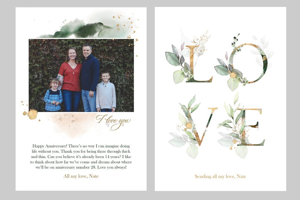 Personalized Gift Note