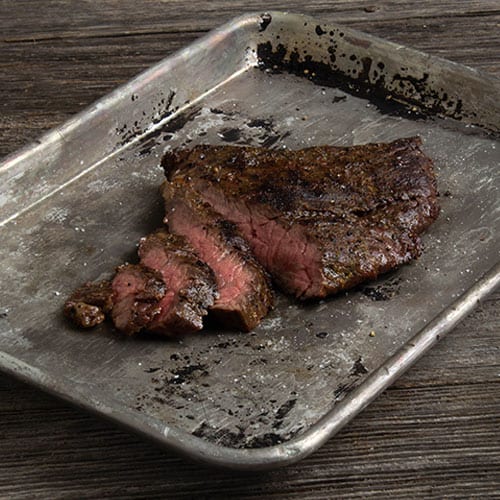 10oz skirt steak sliced
